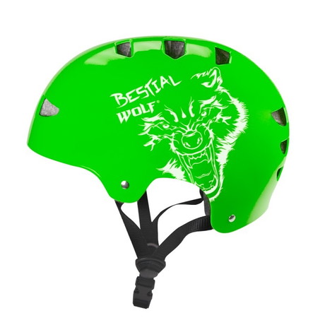 Bestial Wolf Skull Casco