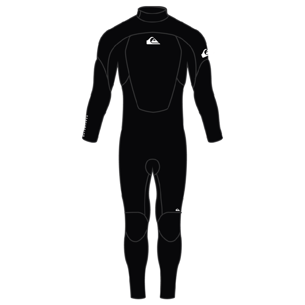 Quiksilver Prologue Back Zip Niños 5 / 4 / 3 Traje