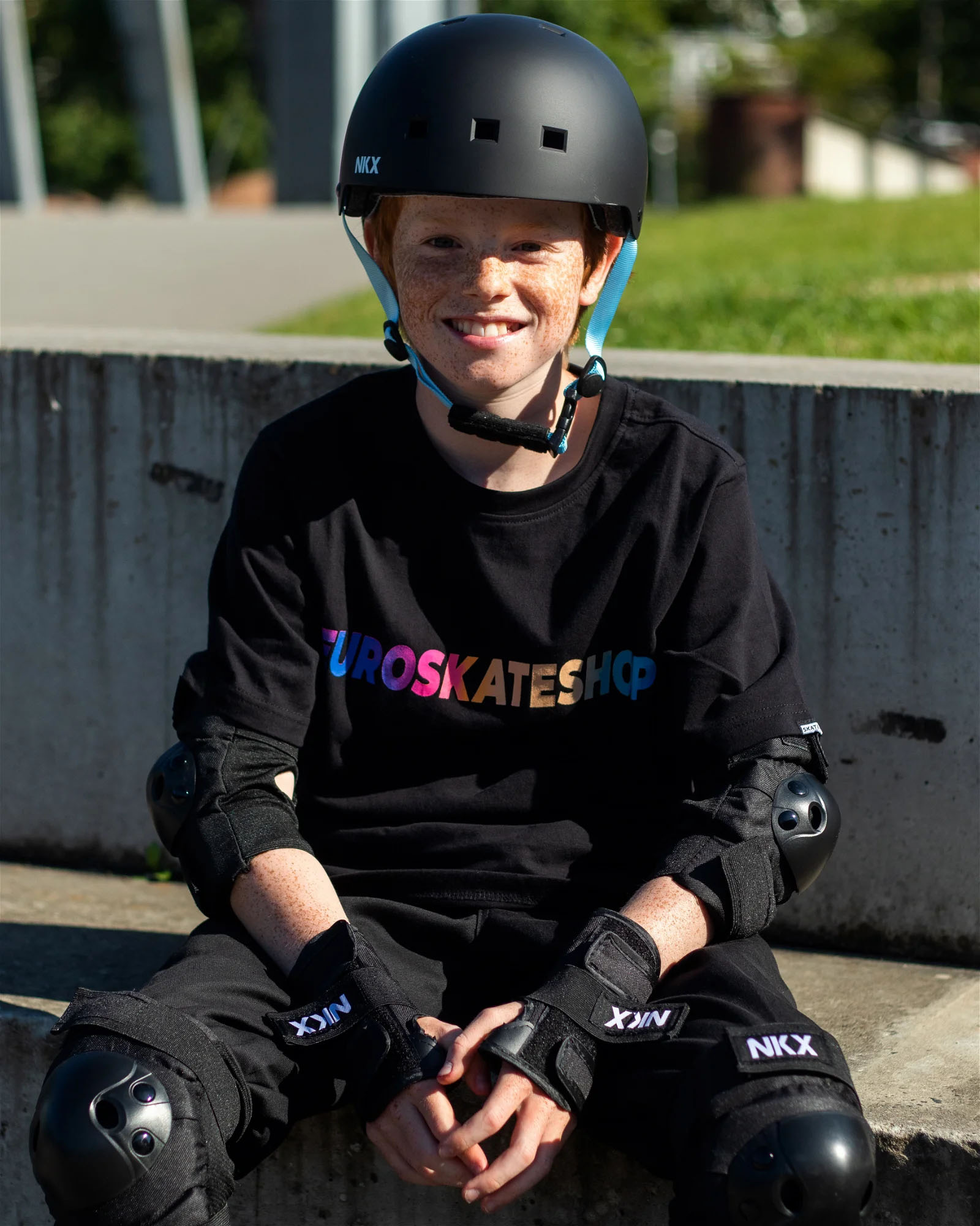 NKX Kids 3-Pack Pro Protective Gear - Rodilleras, Muñequeras y Coderas