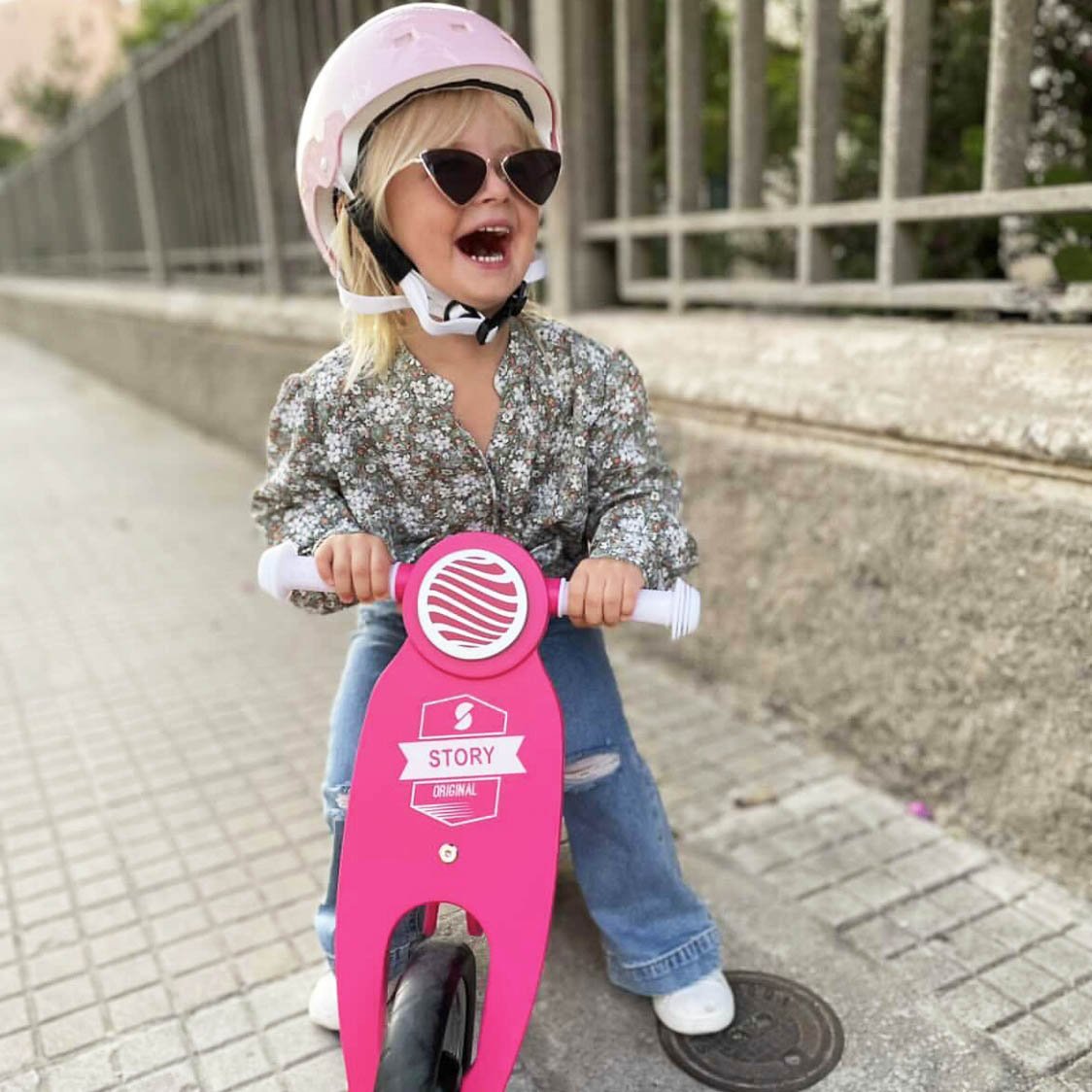 Story Vespo Bicicleta de equilibrio