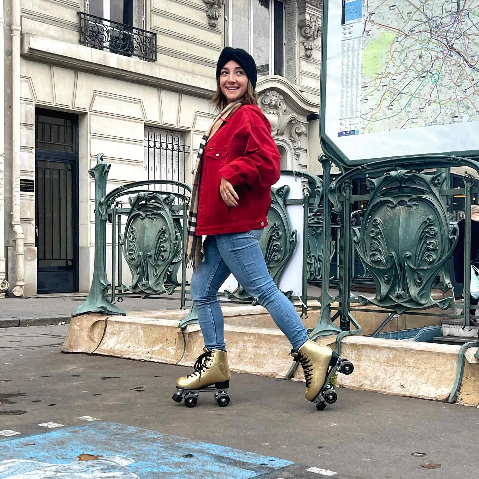 Patines Quad de Ante Story Disco