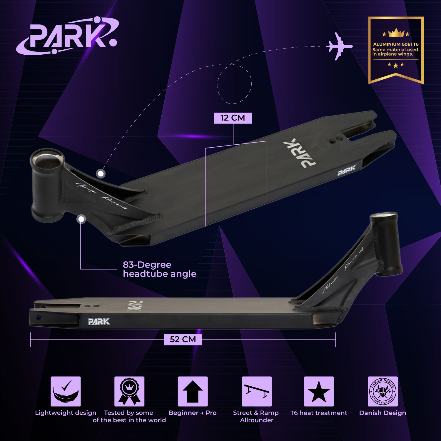 NKD Park Patinete Freestyle Tabla