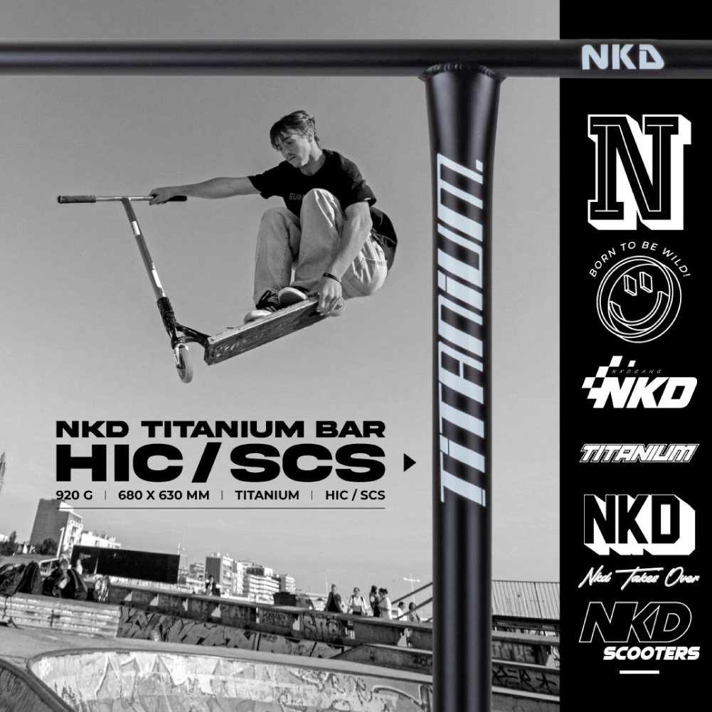 Barra NKD de Titanio HIC / SCS