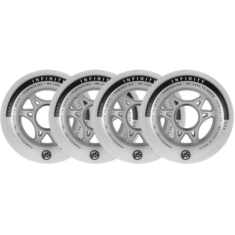 Ruedas para patines en línea Powerslide Infinity 4-Pack-80 mm
