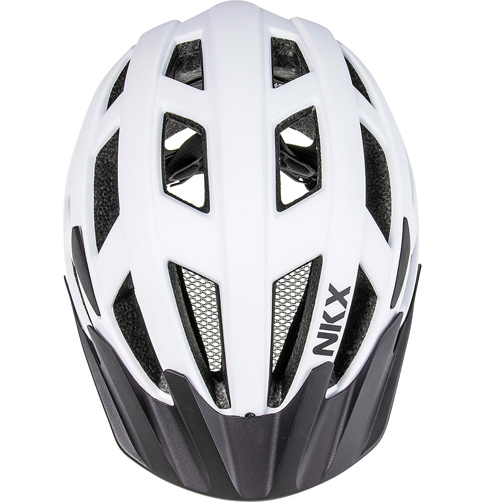 NKX City LED Casco de bicicleta con luz incorporada