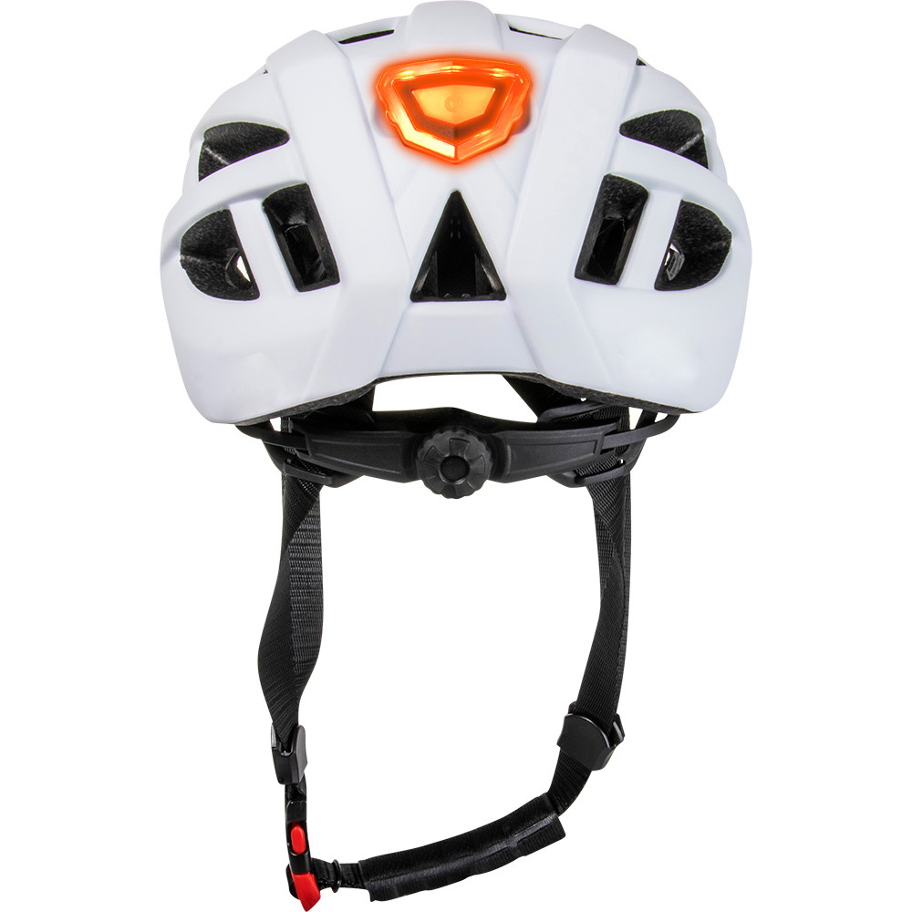 NKX City LED Casco de bicicleta con luz incorporada