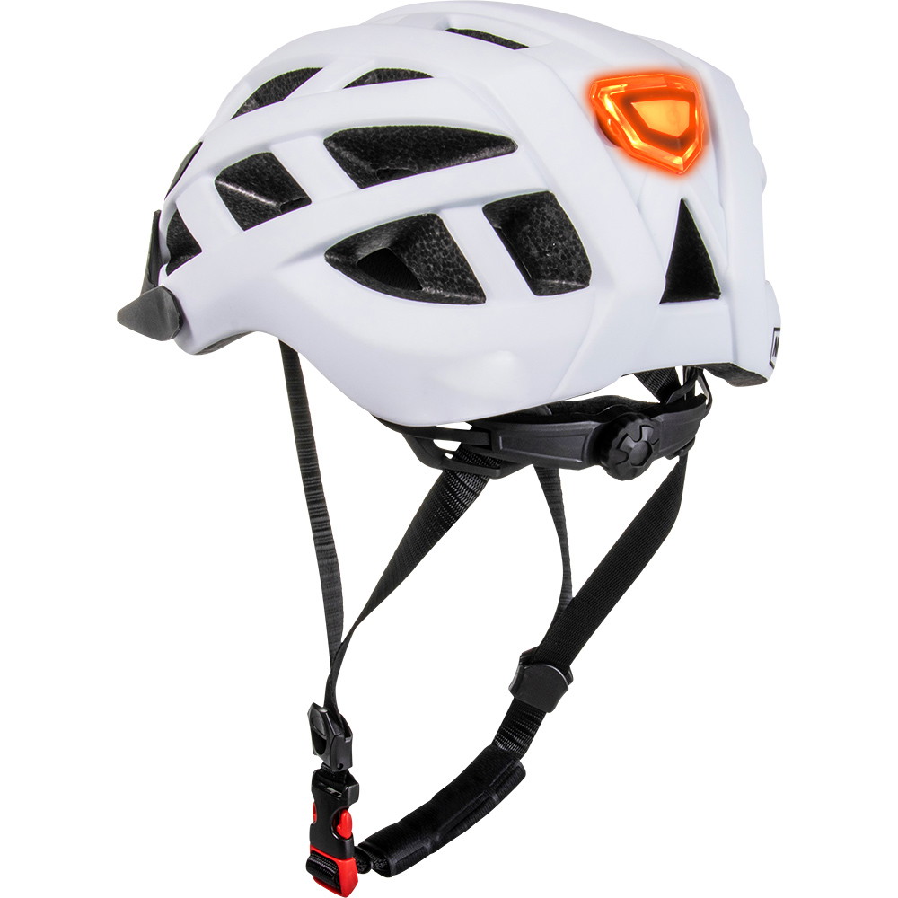 NKX City LED Casco de bicicleta con luz incorporada