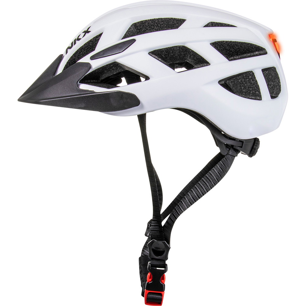 NKX City LED Casco de bicicleta con luz incorporada