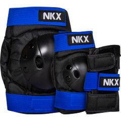 NKX Kids 3-Pack Pro Protective Gear - Rodilleras, Muñequeras y Coderas
