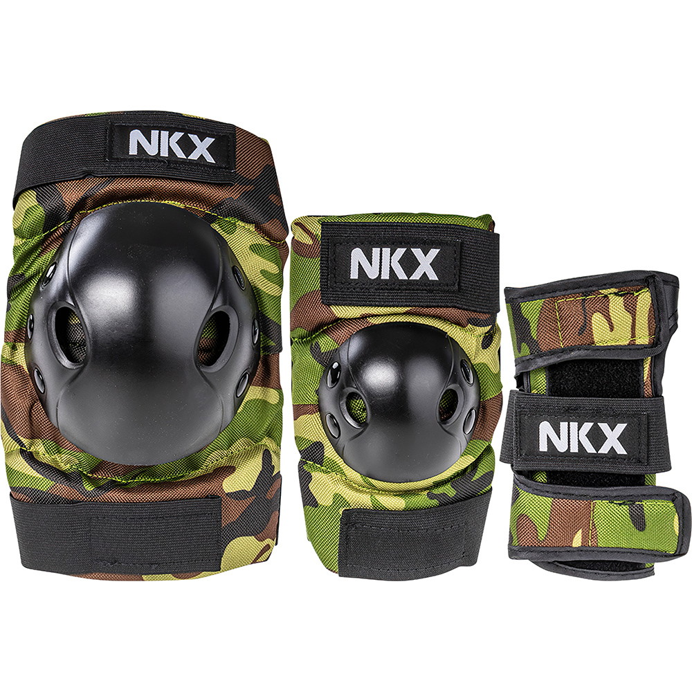 NKX Kids 3-Pack Pro Protective Gear - Rodilleras, Muñequeras y Coderas