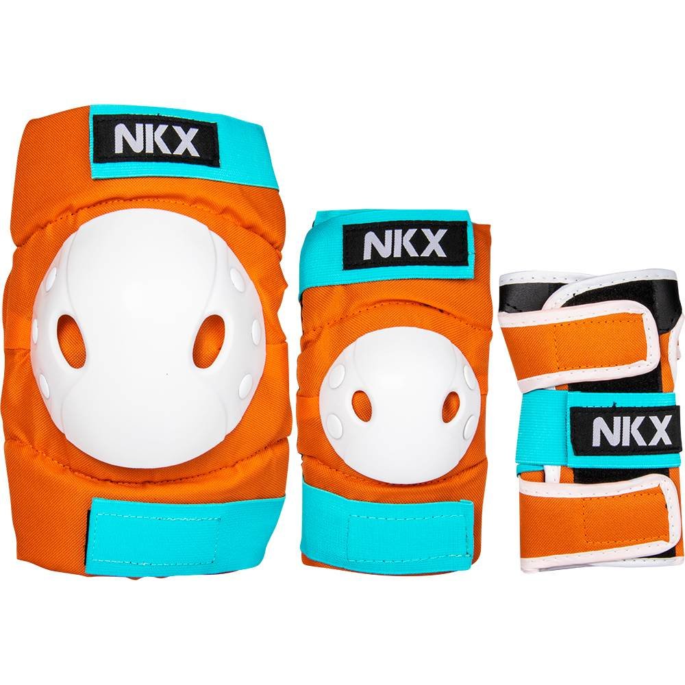 NKX Kids 3-Pack Pro Protective Gear - Rodilleras, Muñequeras y Coderas