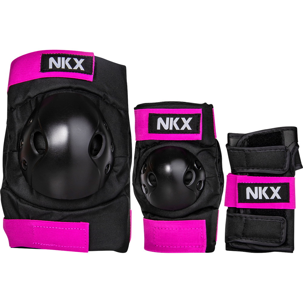 NKX Kids 3-Pack Pro Protective Gear - Rodilleras, Muñequeras y Coderas