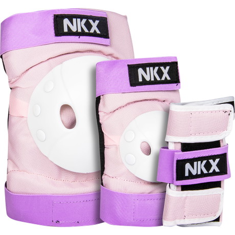 NKX Kids 3-Pack Pro Protective Gear - Rodilleras, Muñequeras y Coderas