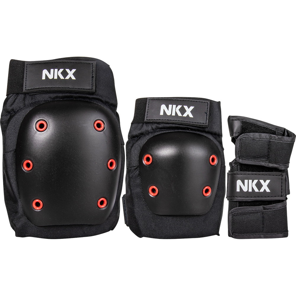 NKX 3-pack Pro Protecciones - Rodillos, Muñecas, Codos