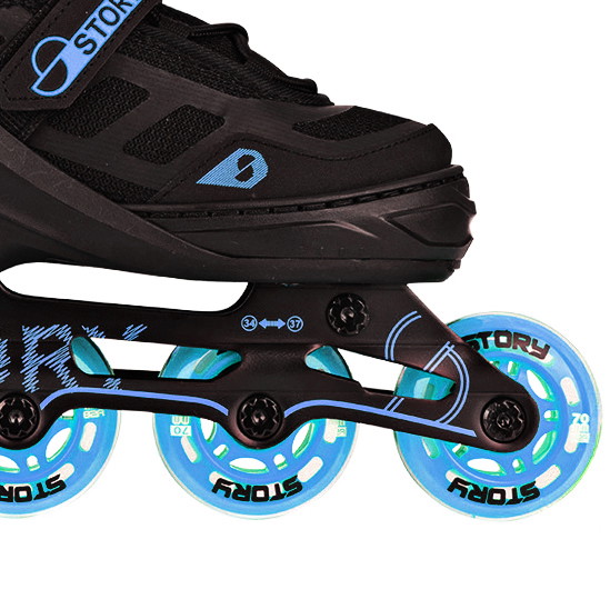 Patines en línea ajustables Story Fusion