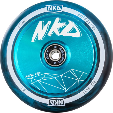 Rueda de patinete metálica NKD