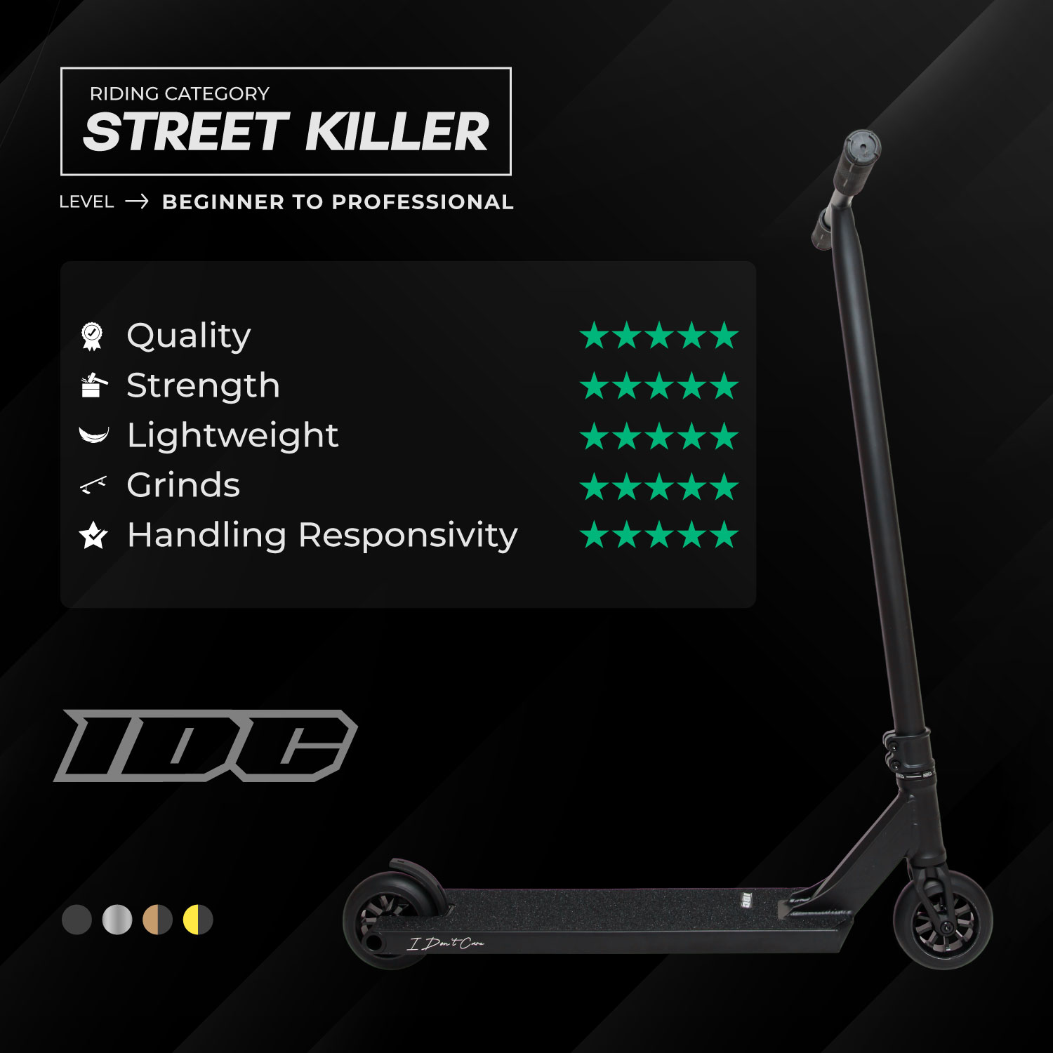 NKD IDC Patinete Acrobático