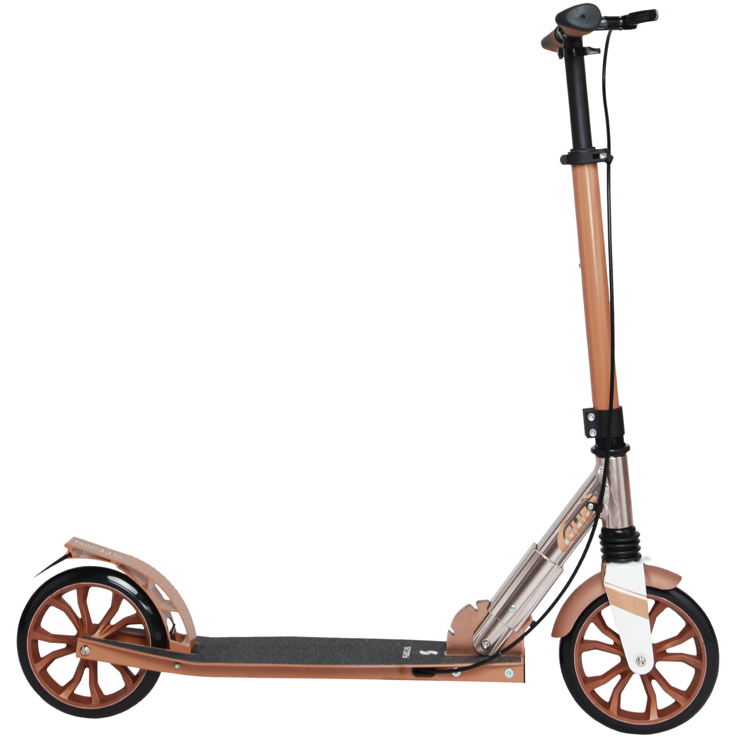 Scooter Commuter Plegable Story GlideX Elite – suspensión y freno de mano
