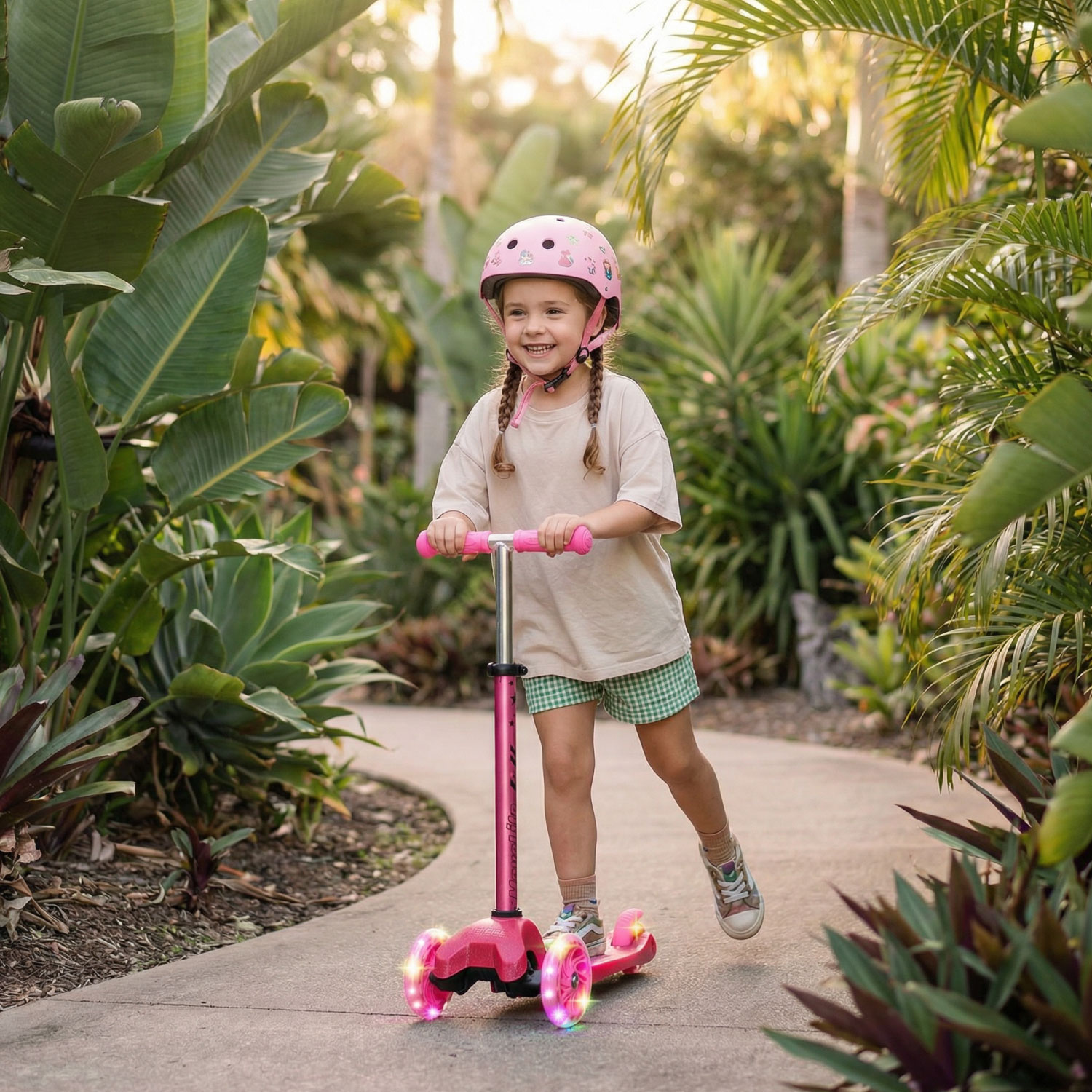 Scooter de niños LED Story MoveLite de 3 ruedas
