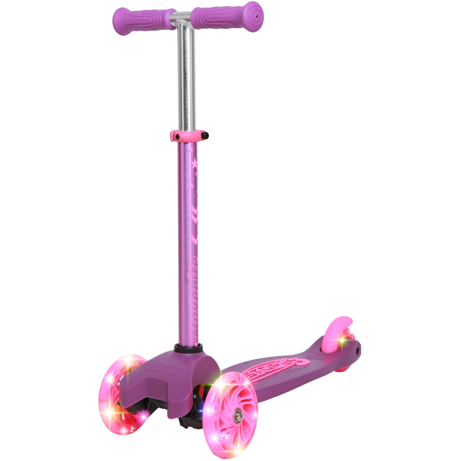 Scooter de niños LED Story MoveLite de 3 ruedas