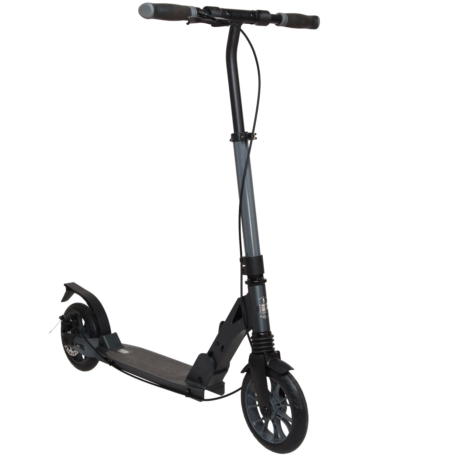Story Transit X Patinete de transporte con doble suspensión + freno de disco