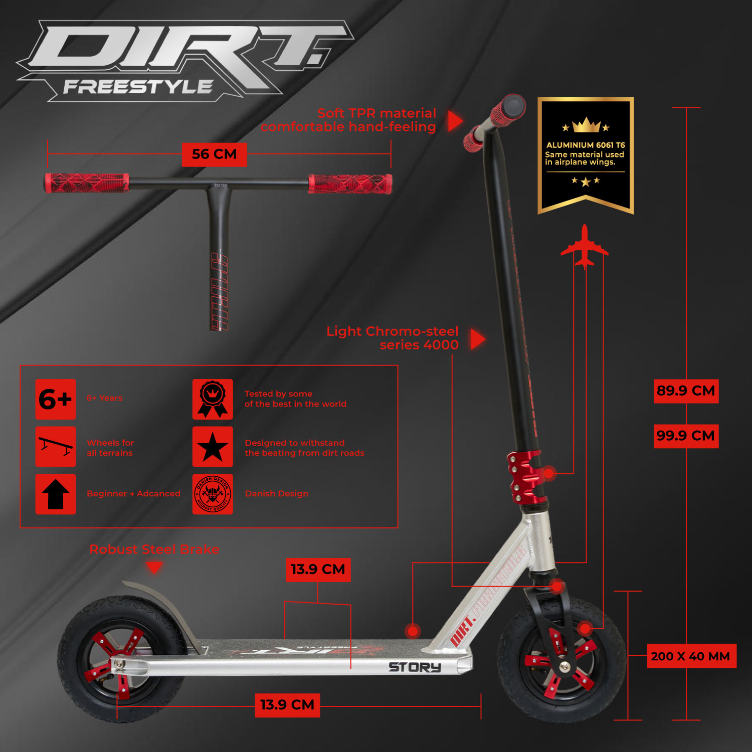 Story Dirt Freestyle Patinete - OUTLET