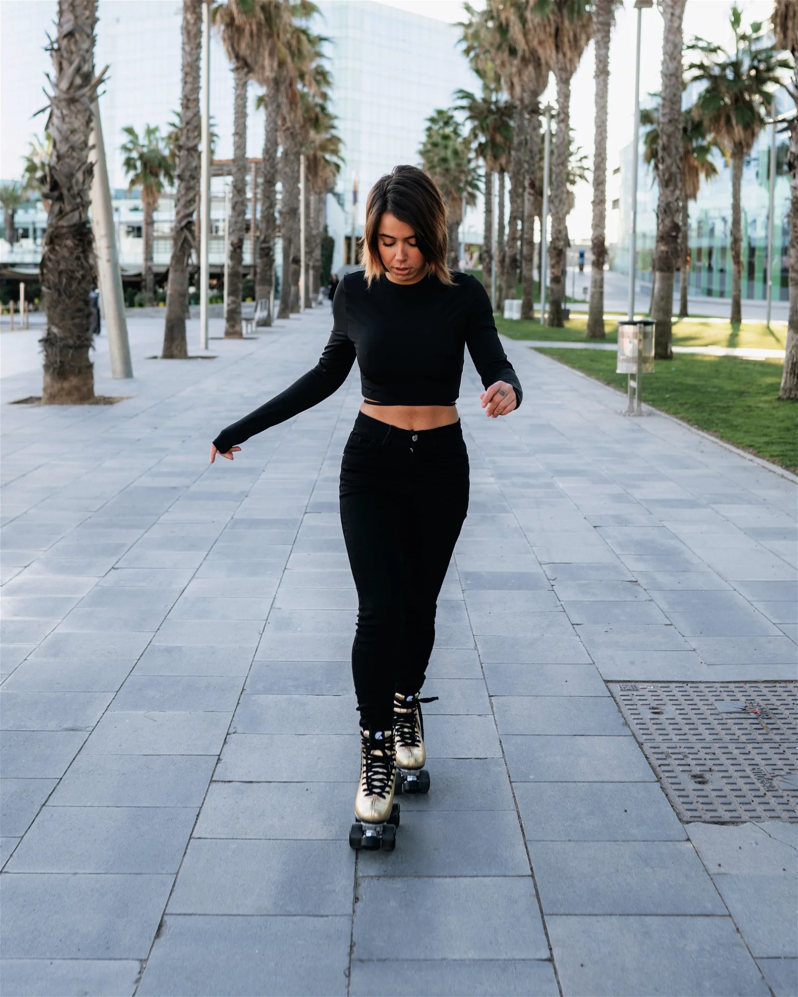 Patines Quad de Ante Story Disco