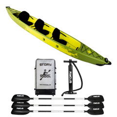 Kayak Inflable para 3 Personas Story Division