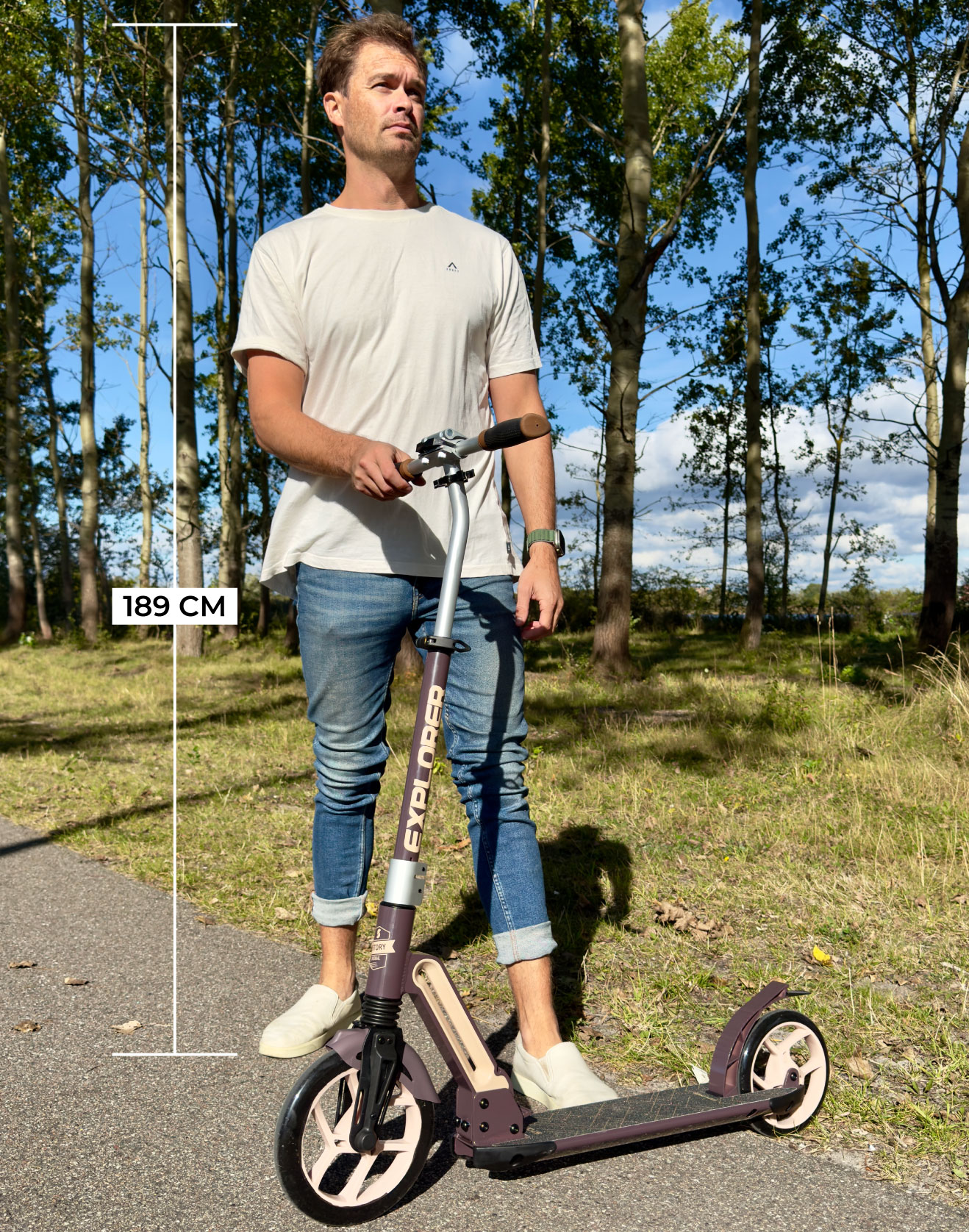 Scooter plegable para viajeros Story Explorer