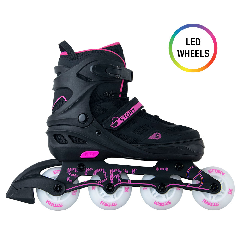 Patines en línea ajustables Story Fusion