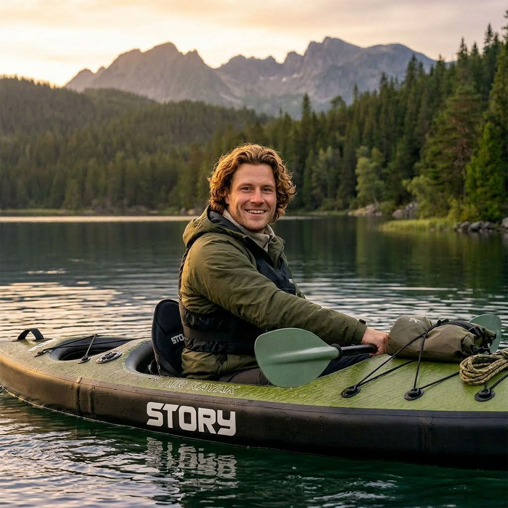 Kayak Inflable de Una Persona Story Sole