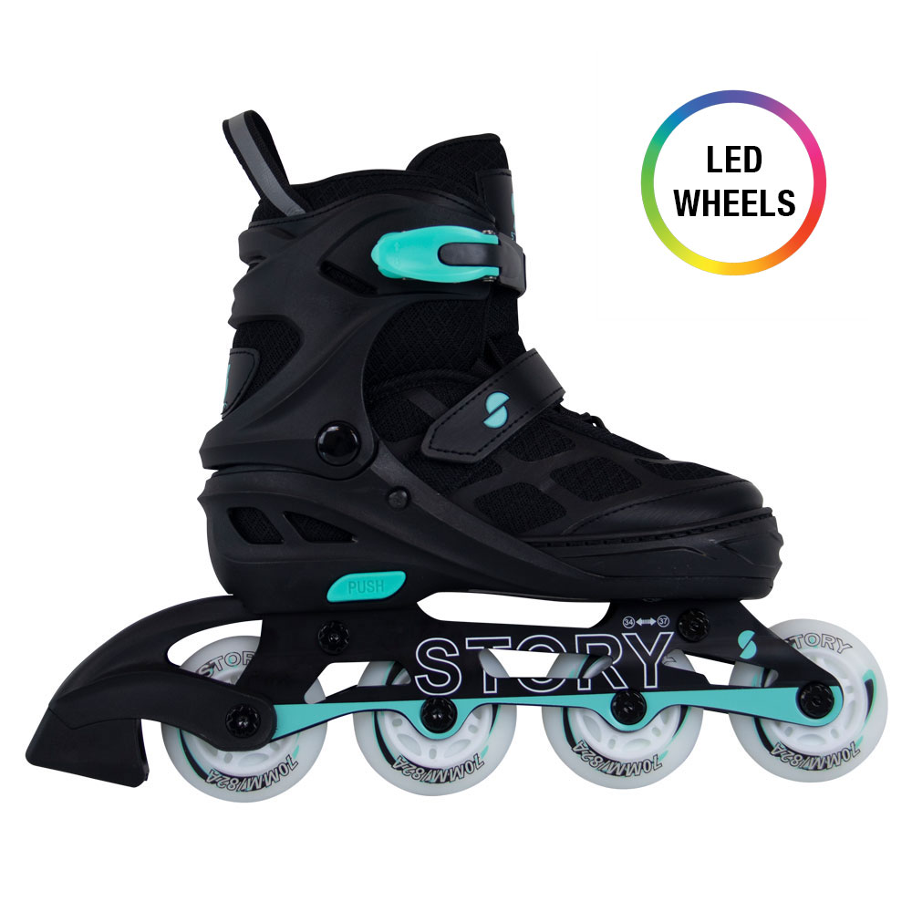 Patines en línea ajustables Story Midnight