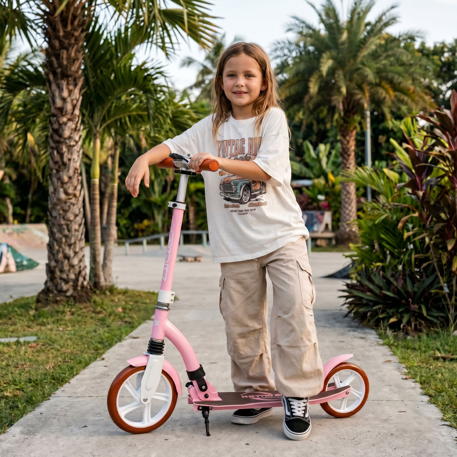 Scooter de Commuter Plegable Story Retro Ride