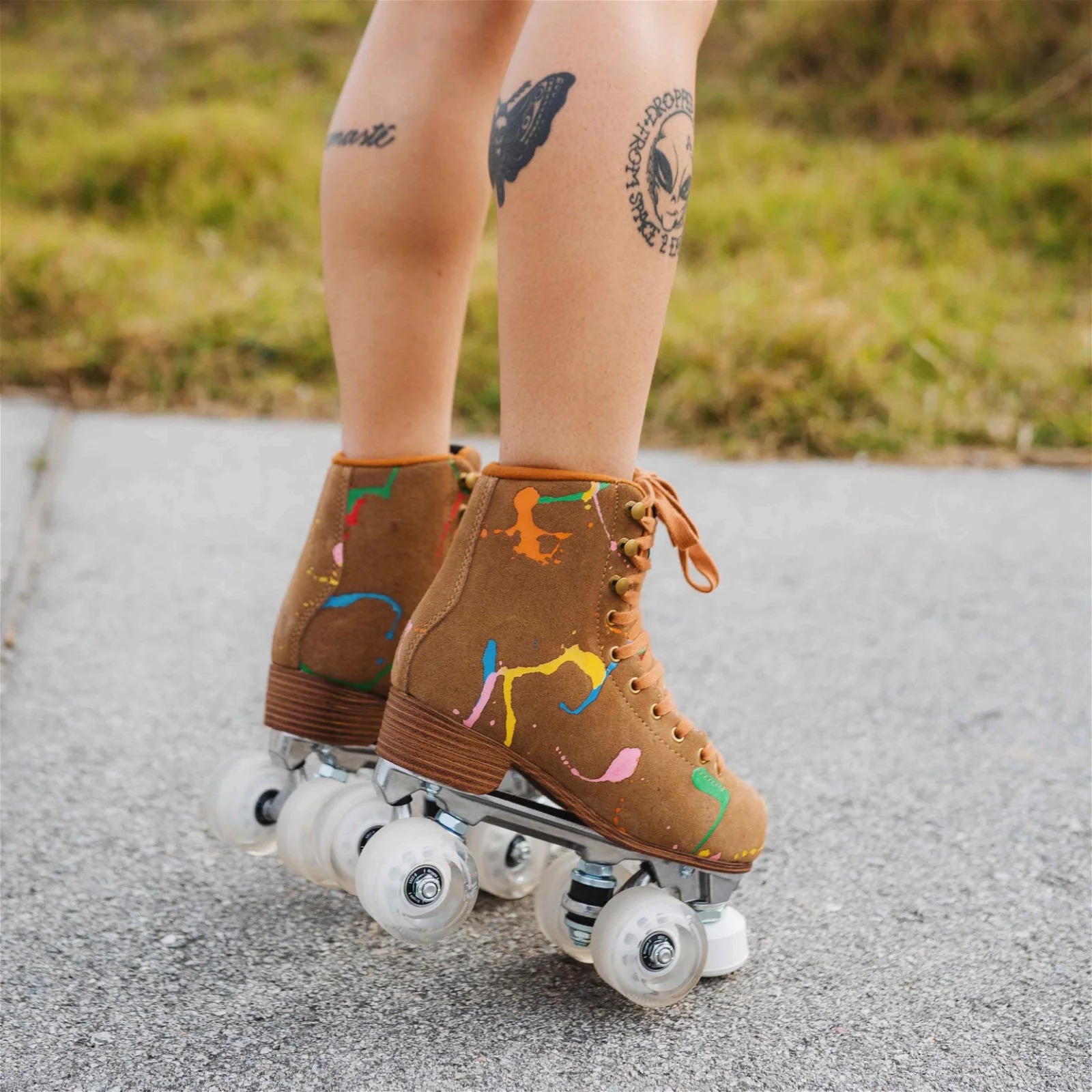 Patines Cuádruples Retro Western