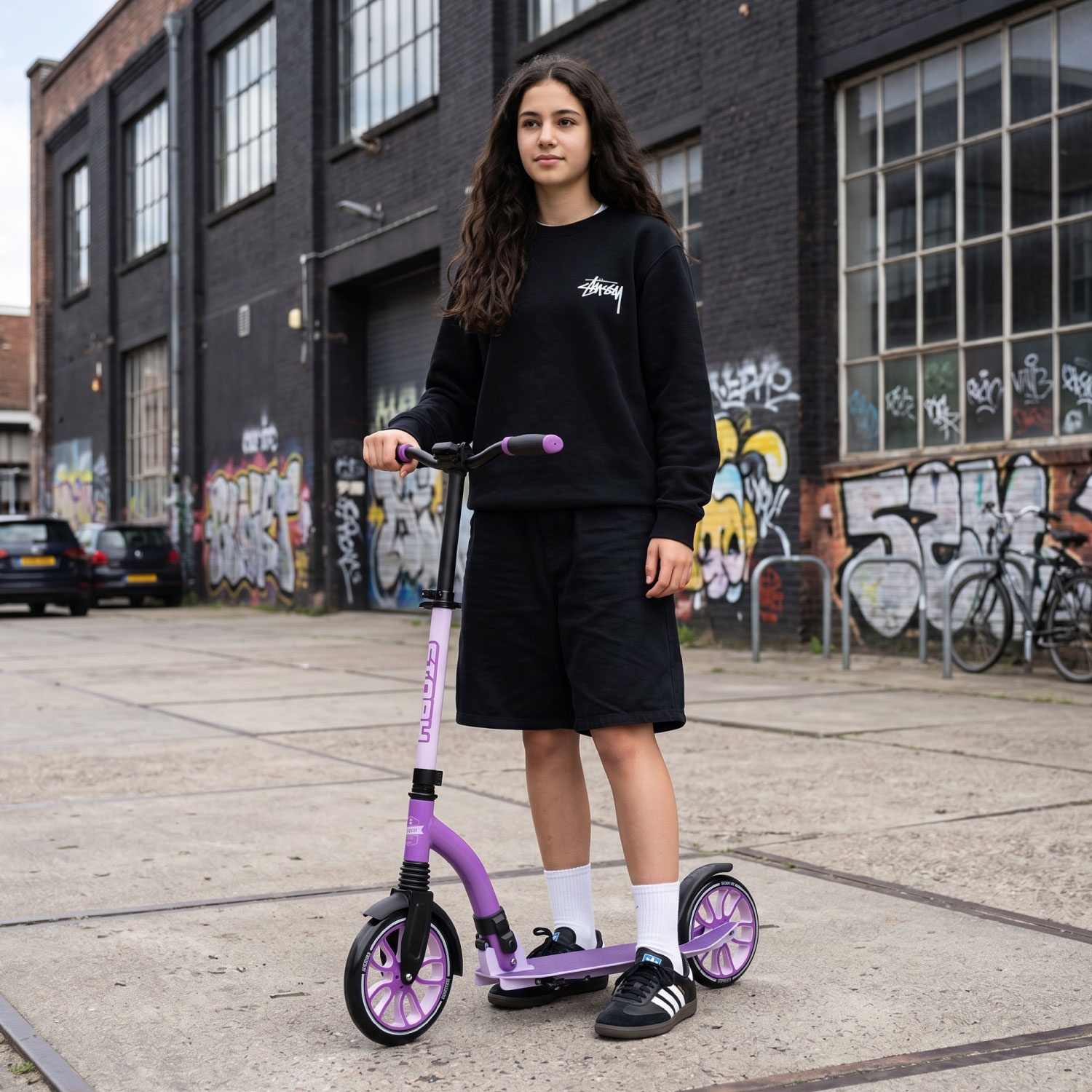 Scooter Plegable Avanzado Story Big Wheel