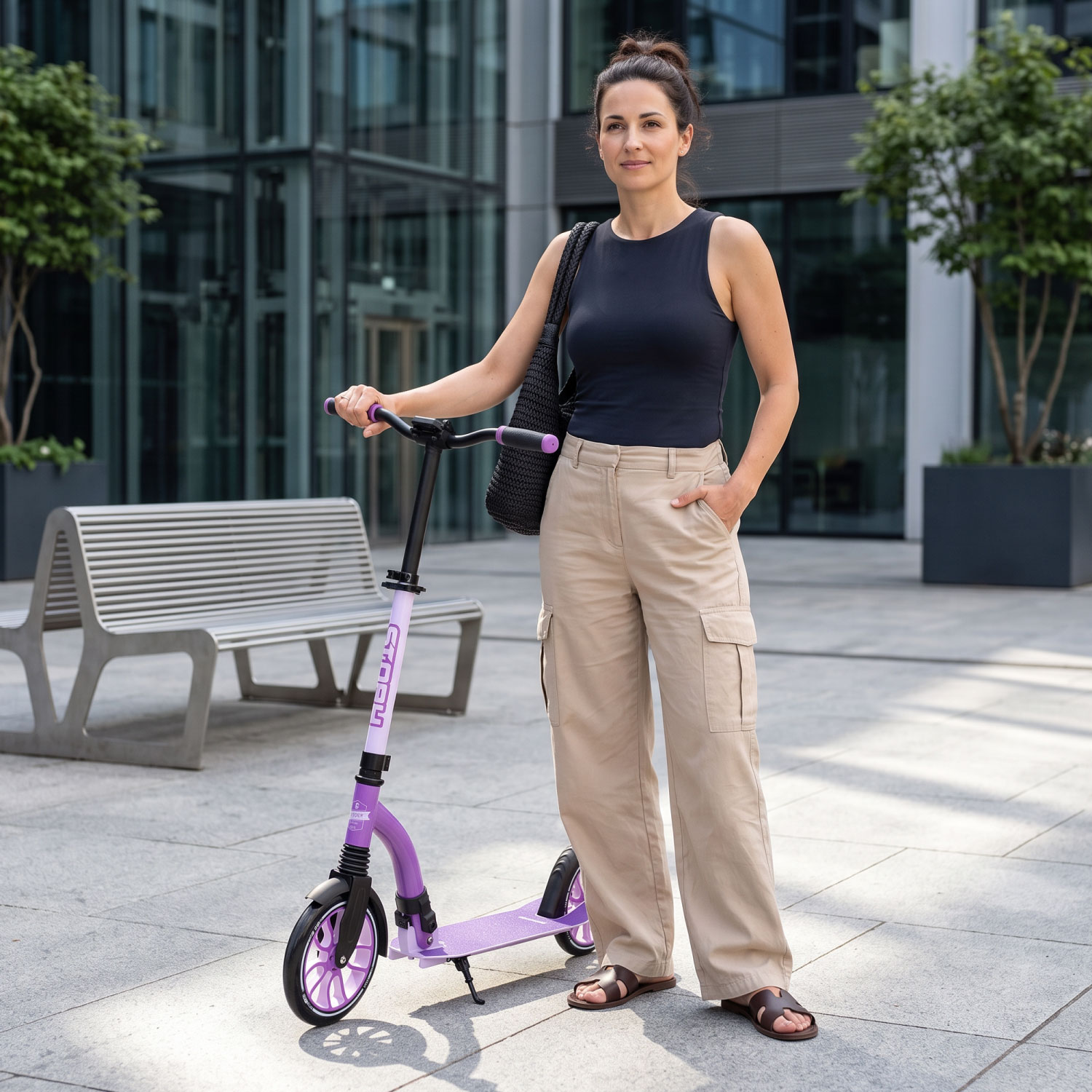Scooter Plegable Avanzado Story Big Wheel