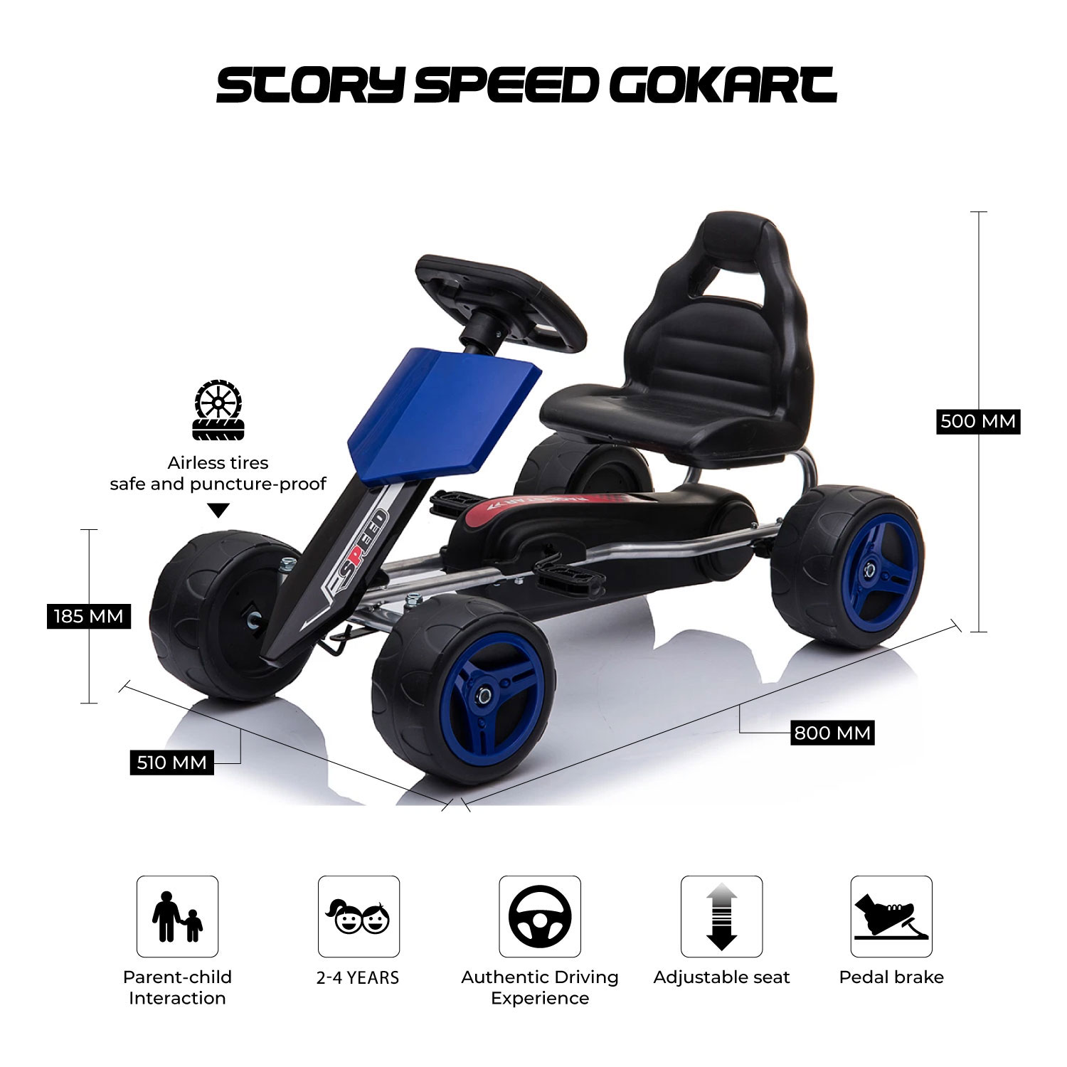 Go-Kart de Velocidad de Historia