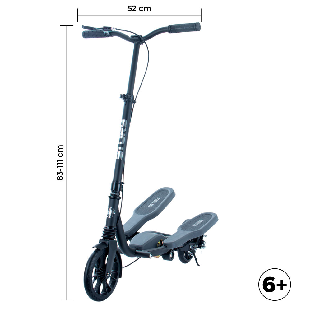 Story Stepper Scooter Se Ruedas Grandes