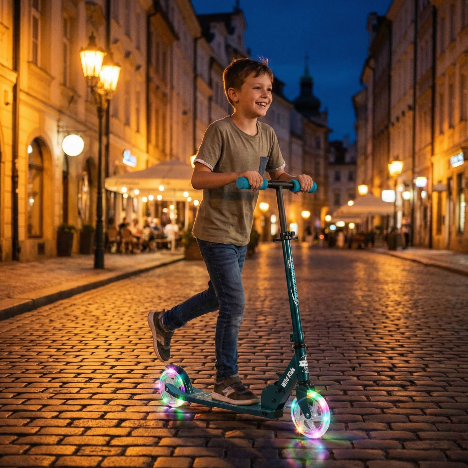 Scooter Plegable Story Wild Kids
