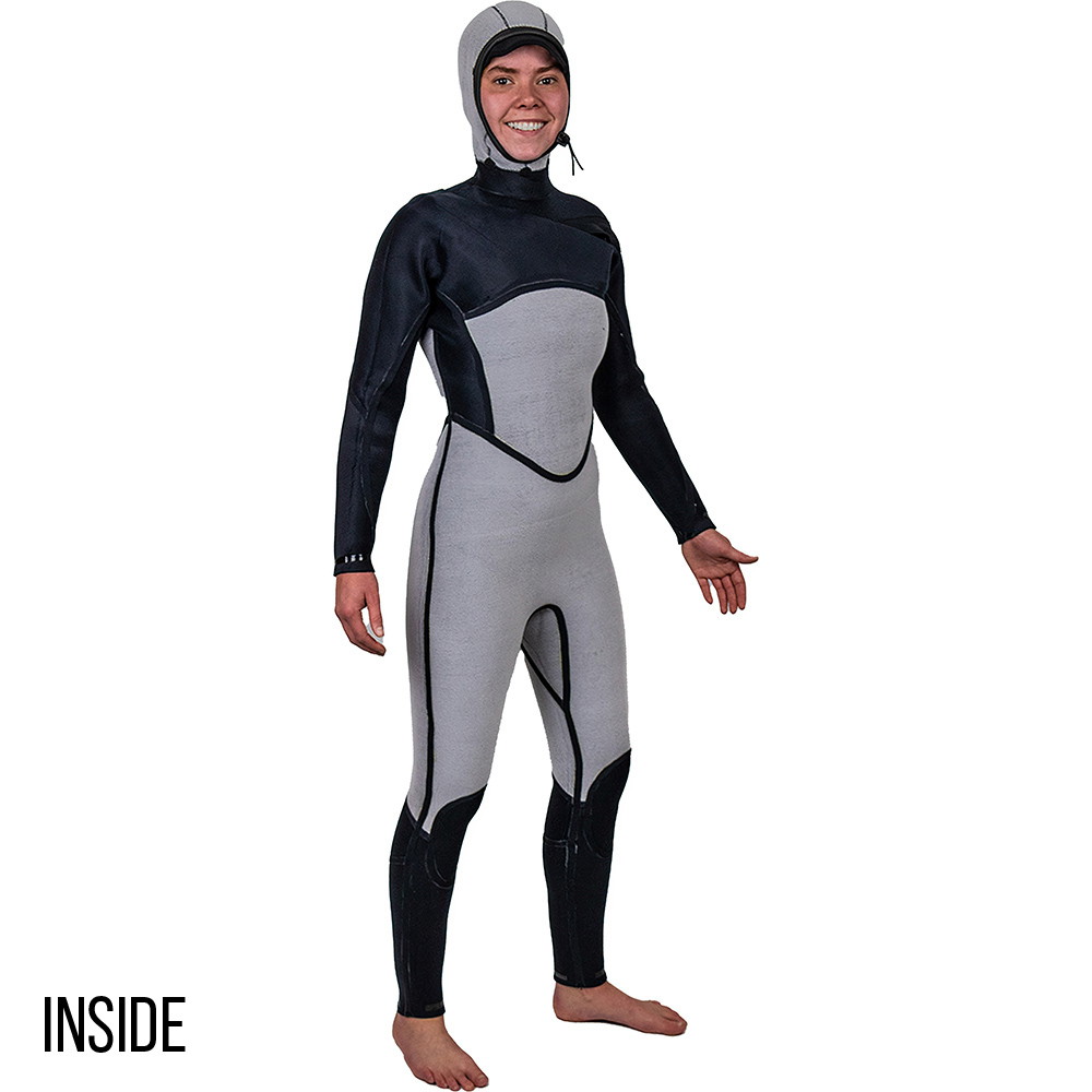 Traje de neopreno con capucha para mujer Annox Union 6/5/4