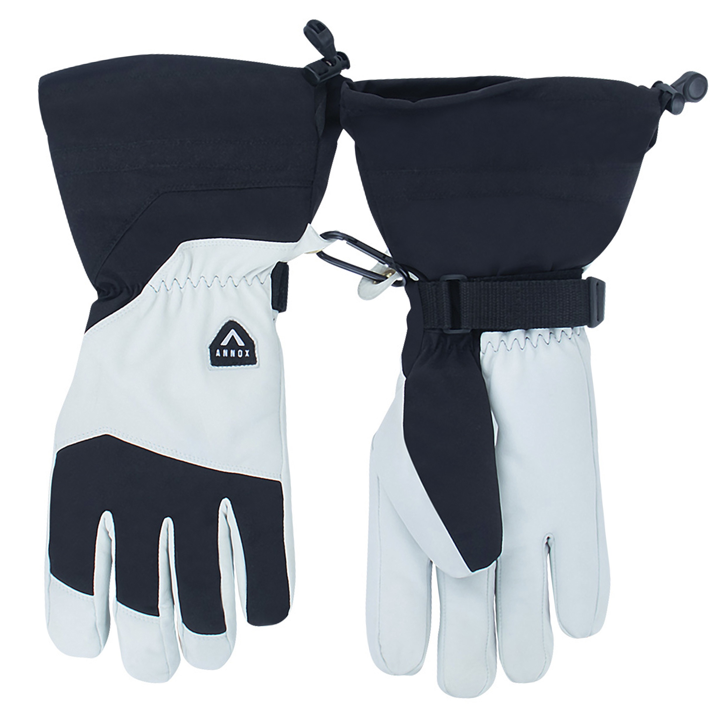 Annox Alpine Guantes de esquí de cuero