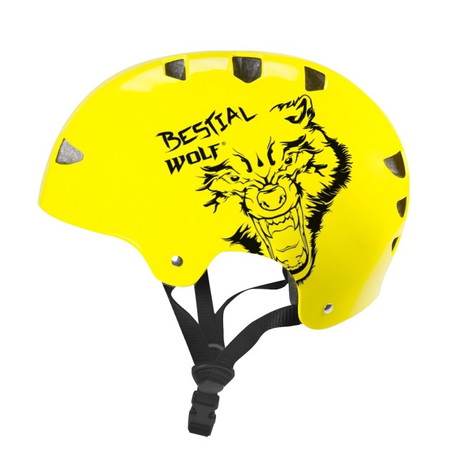 Bestial Wolf Skull Casco