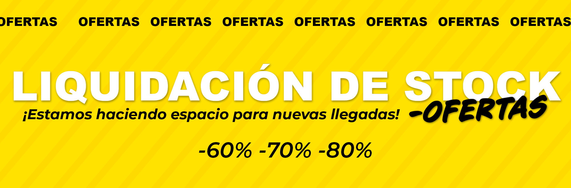 Venta de liquidaci&oacute;n &ndash; hacemos espacio para nuevos productos. Ahorra hasta un 80%