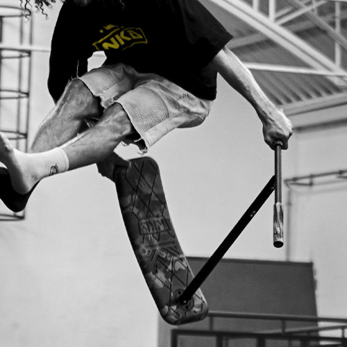 Patinete de trampol&iacute;n