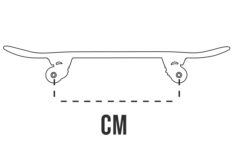 Wheelbase del longboard